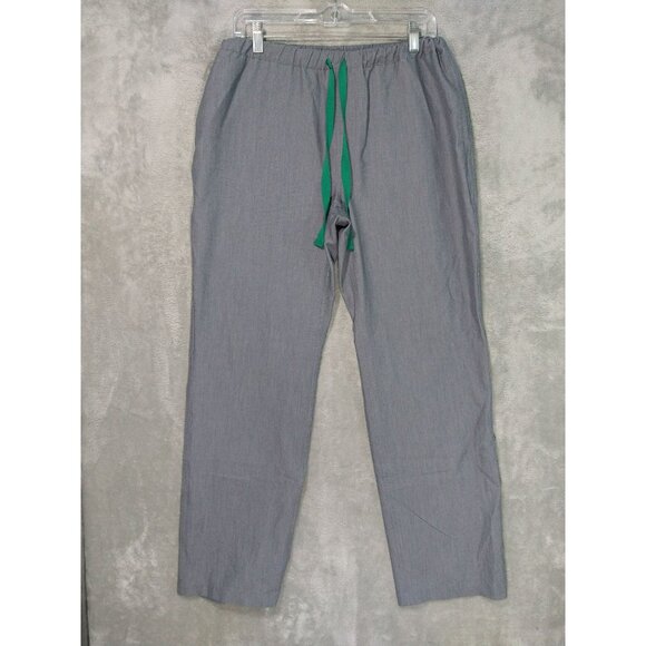 FIGS Technical Collection Pants Mens Small Gray Basic Scub Elastic Waist Bottom - Picture 1 of 9